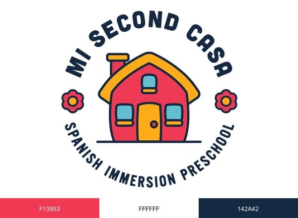 Mi Second Casa brand color palette
