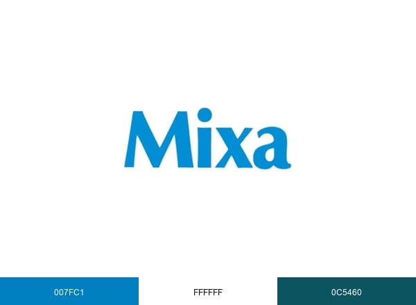 Mixa brand color palette