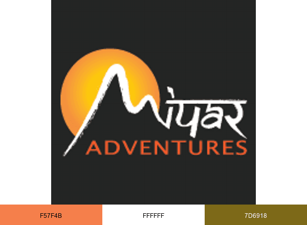Miyar Adventures brand color palette