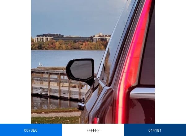 Mn Black Car Service brand color palette