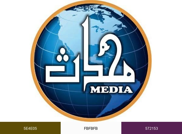 Mohaddis Media brand color palette