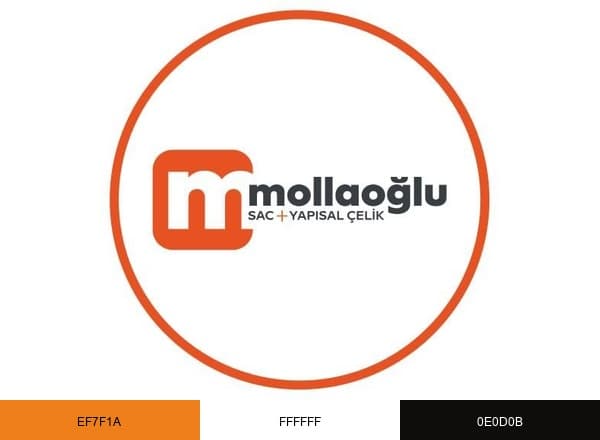 Mollaoğlu Sac ve Yapısal Çelik A.Ş. brand color palette