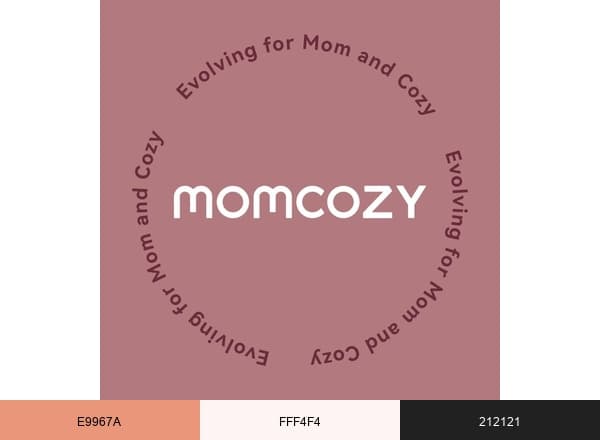Momcozy brand color palette