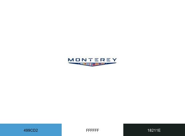 Monterey Boats brand color palette