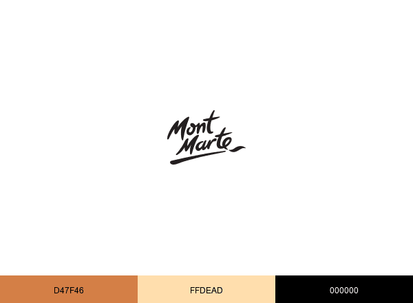 Mont Marte brand color palette