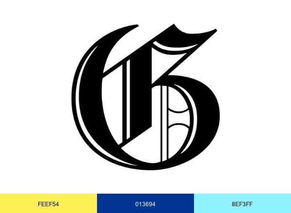 Montreal Gazette brand color palette