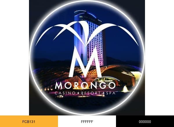 Morongo Casino brand color palette