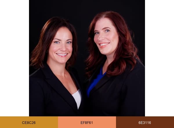 Morpheus Wellness brand color palette