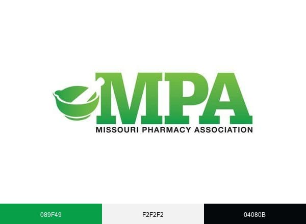 Missouri Pharmacy brand color palette