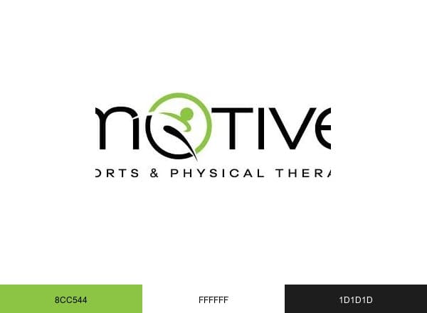 MOTIVE Sports & Physical Therapy brand color palette