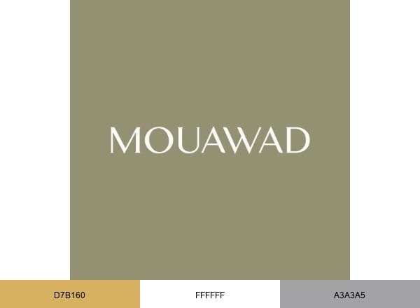 Mouawad brand color palette