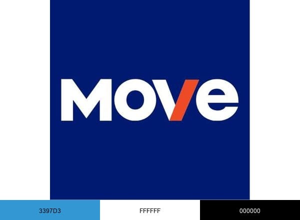 MOVE Logistics Group brand color palette