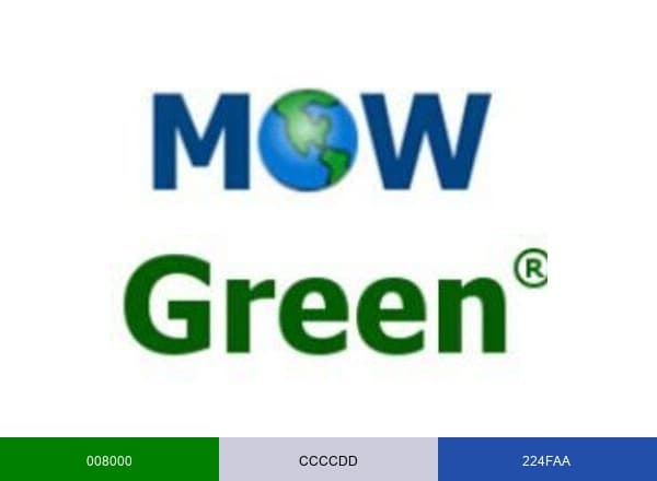 MowGreen LLC brand color palette