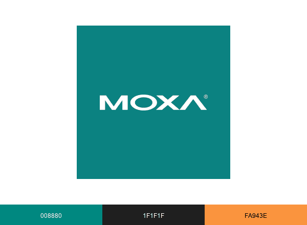 Moxa brand color palette