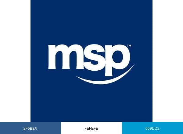 MSP Airport brand color palette