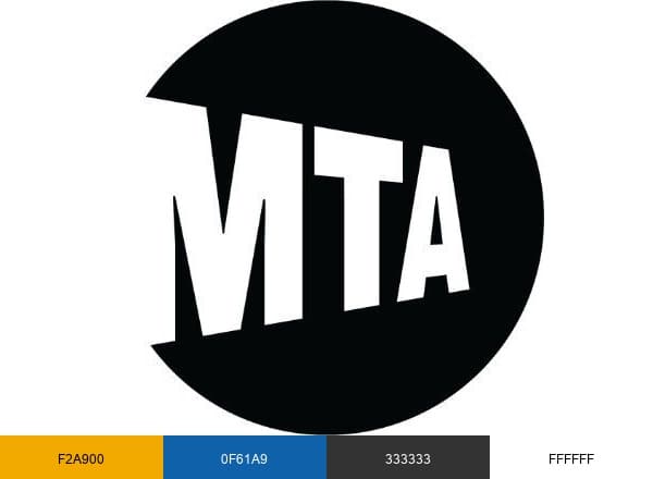 MTA brand color palette