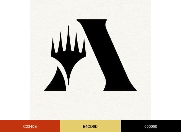MTG Arena brand color palette