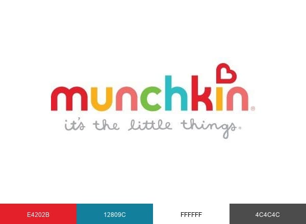Munchkin brand color palette