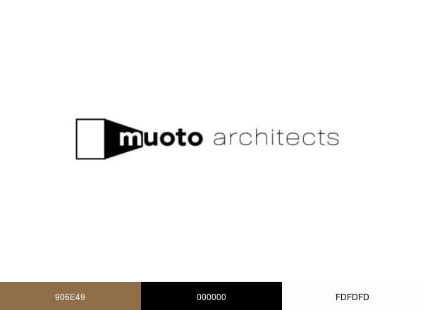 Muoto Architects brand color palette