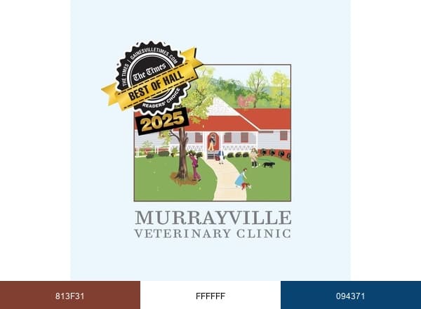 Yukon Hills Animal Hospital brand color palette