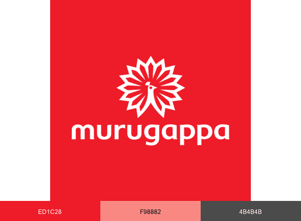 Murugappa Group brand color palette