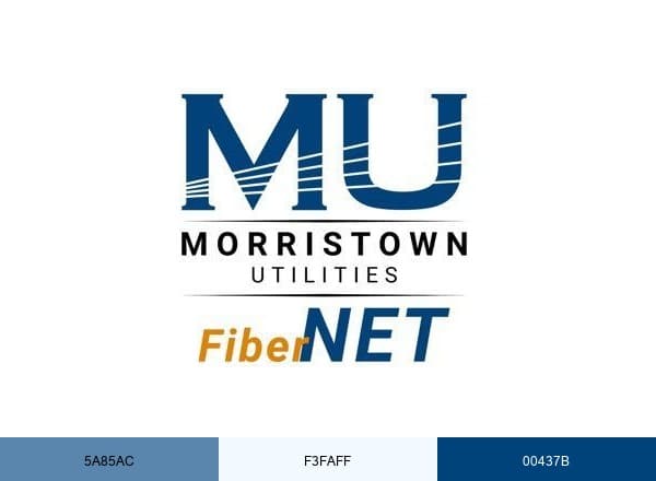 Morristown Utilities brand color palette