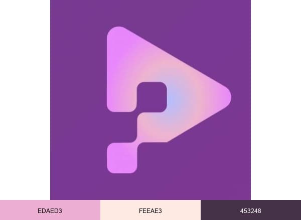 Muzikie brand color palette
