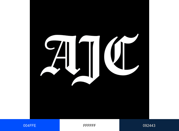 Atlanta Journal-Constitution brand color palette