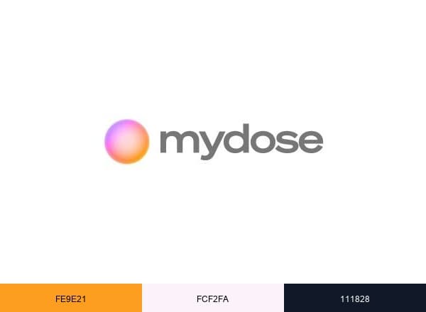 MyDose App brand color palette