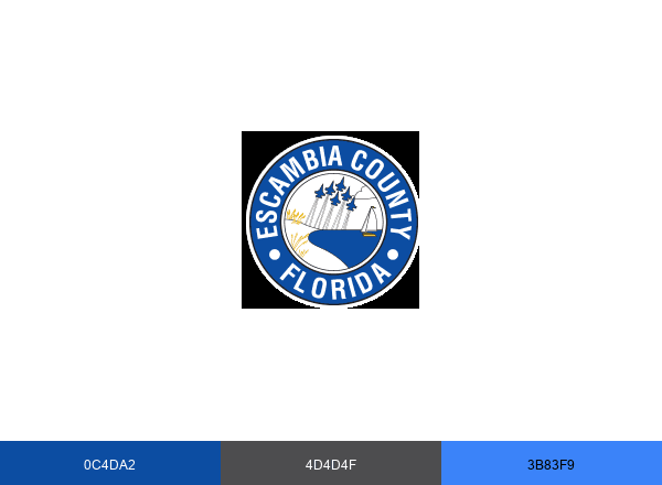 My Escambia brand color palette