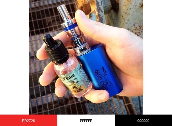 Fuma Vapor brand color palette