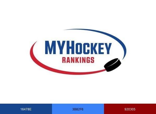 MYHockey Rankings brand color palette