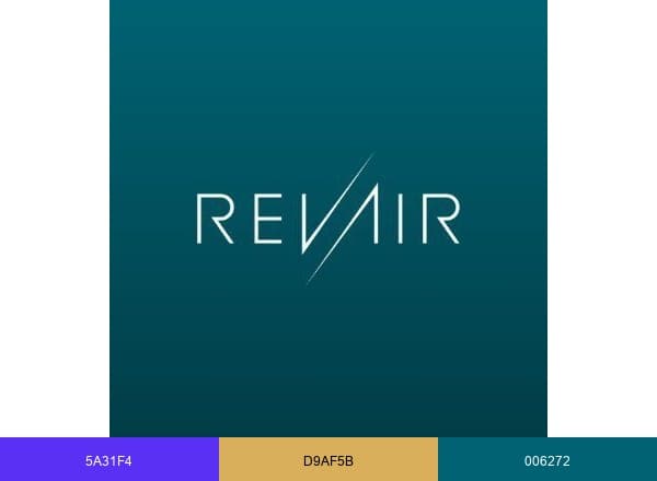 RevAir brand color palette