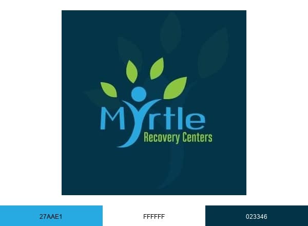 Myrtle Recovery Centers brand color palette