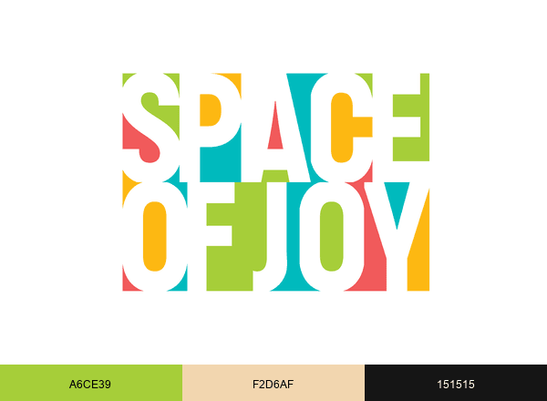 My Space Of Joy brand color palette