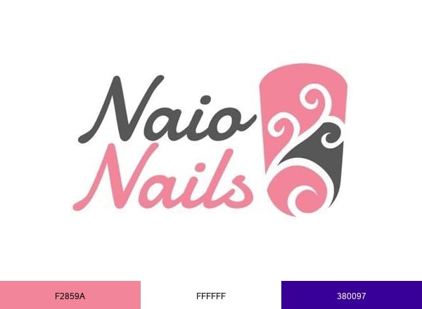 Naio Nails brand color palette