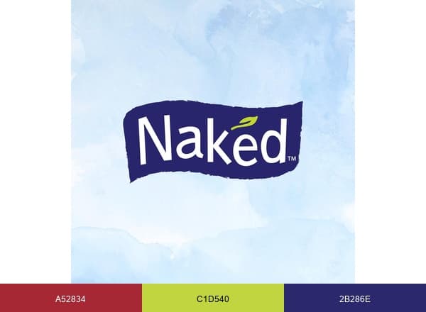 Naked Smoothie brand color palette