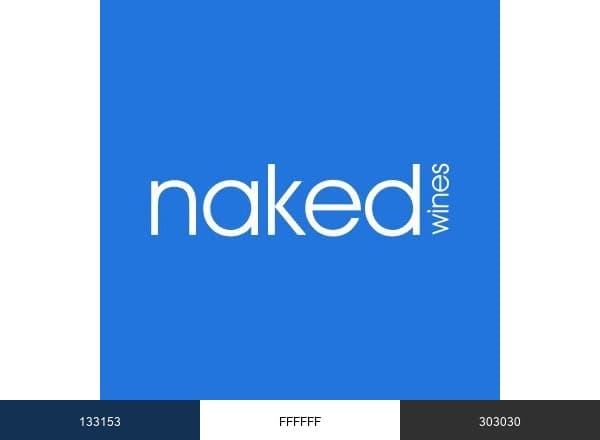 Naked Wines USA brand color palette