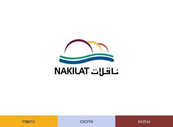 Nakilat brand color palette