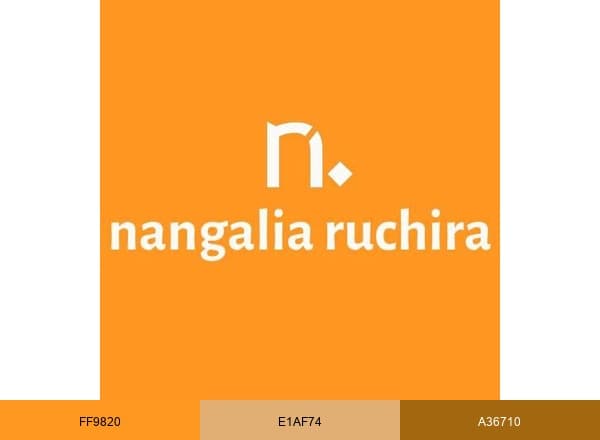 Nangalia Ruchira brand color palette