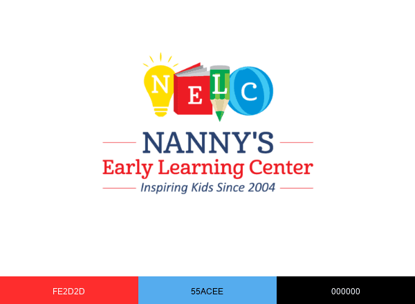 Nanny's Early Learning Center brand color palette