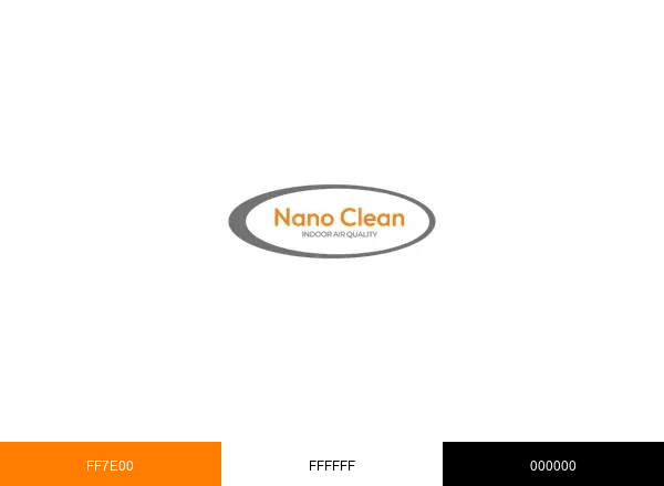 Nano Clean IAQ brand color palette