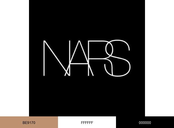 NARSCosmetics brand color palette
