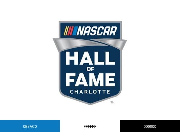 NASCAR Hall of Fame brand color palette
