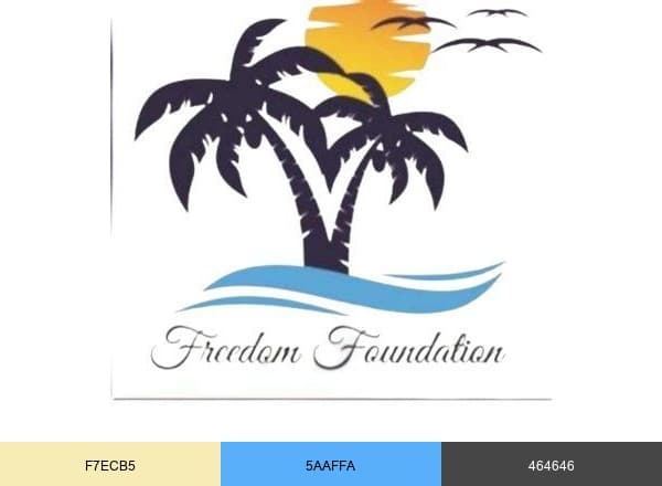 Freedom Foundation brand color palette