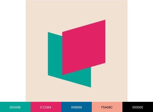 National Galleries of Scotland brand color palette