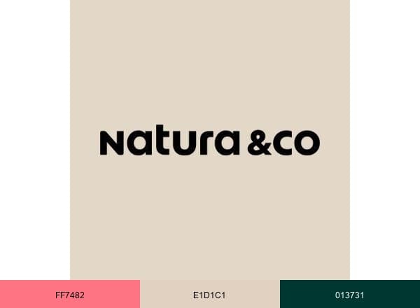 Natura &Co brand color palette