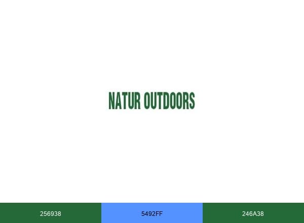 NaturOutdoors brand color palette