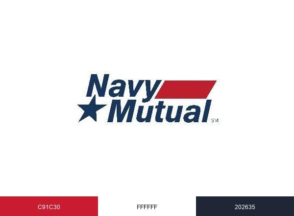 Navy Mutual brand color palette