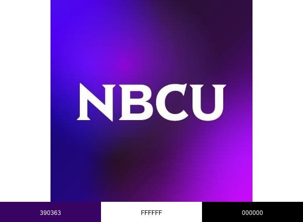 NBCUniversal brand color palette